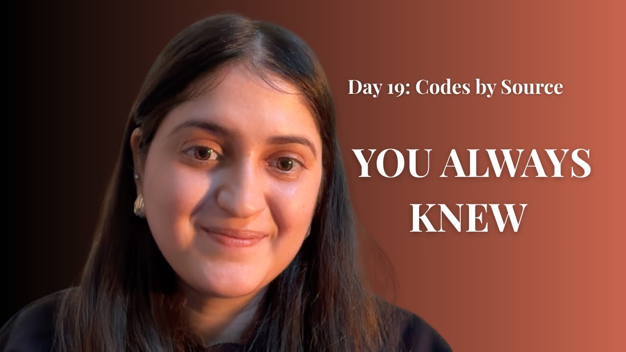 The wisdom of hindsight in your healing | Day 19