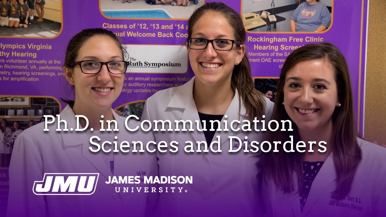 JMU Ph.D. in Communication Sciences and Disorders