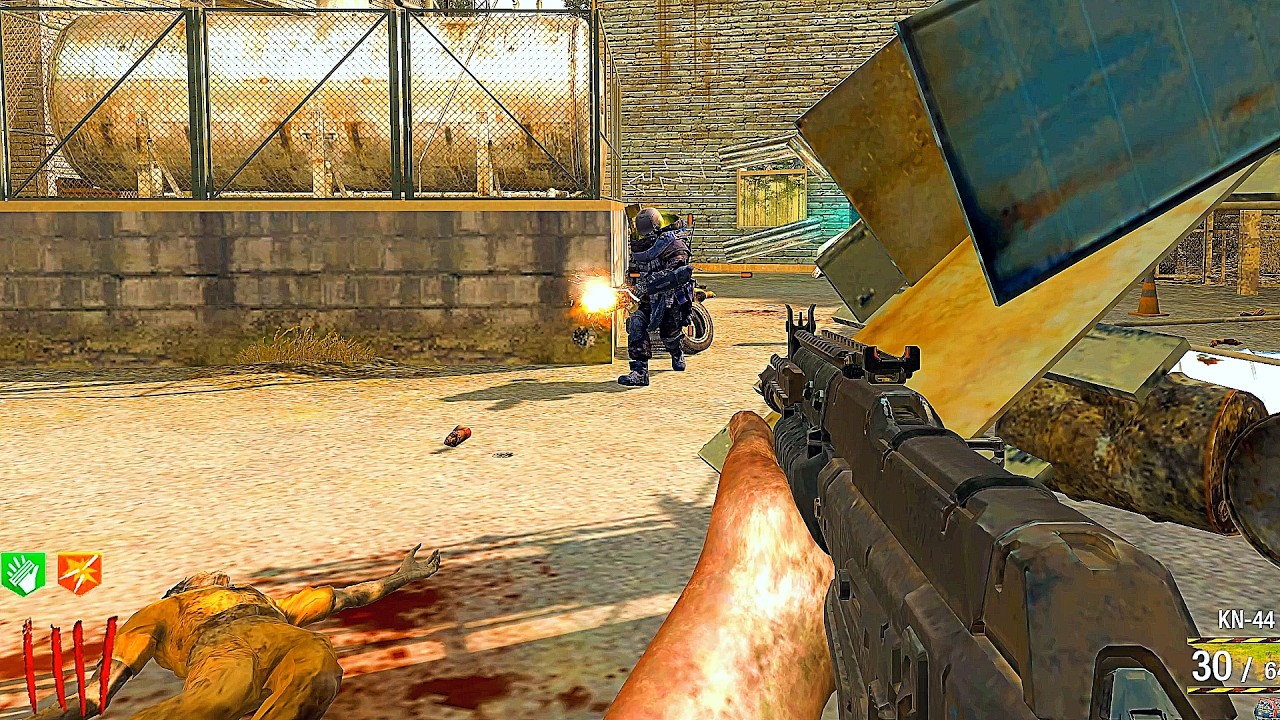 WORLD AT WAR ZOMBIES: INDUSTRIAL ESTATE (CUSTOM ZOMBIES)