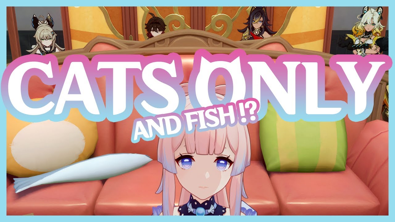 Pulling for... KOKOMI?? | Genshin Impact CATS (and fish?) ONLY