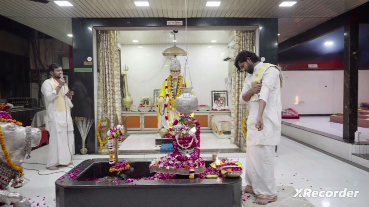 Chaitra Navratri !! Rudrabhiskek !! Aarti !! Date 04-04-2025