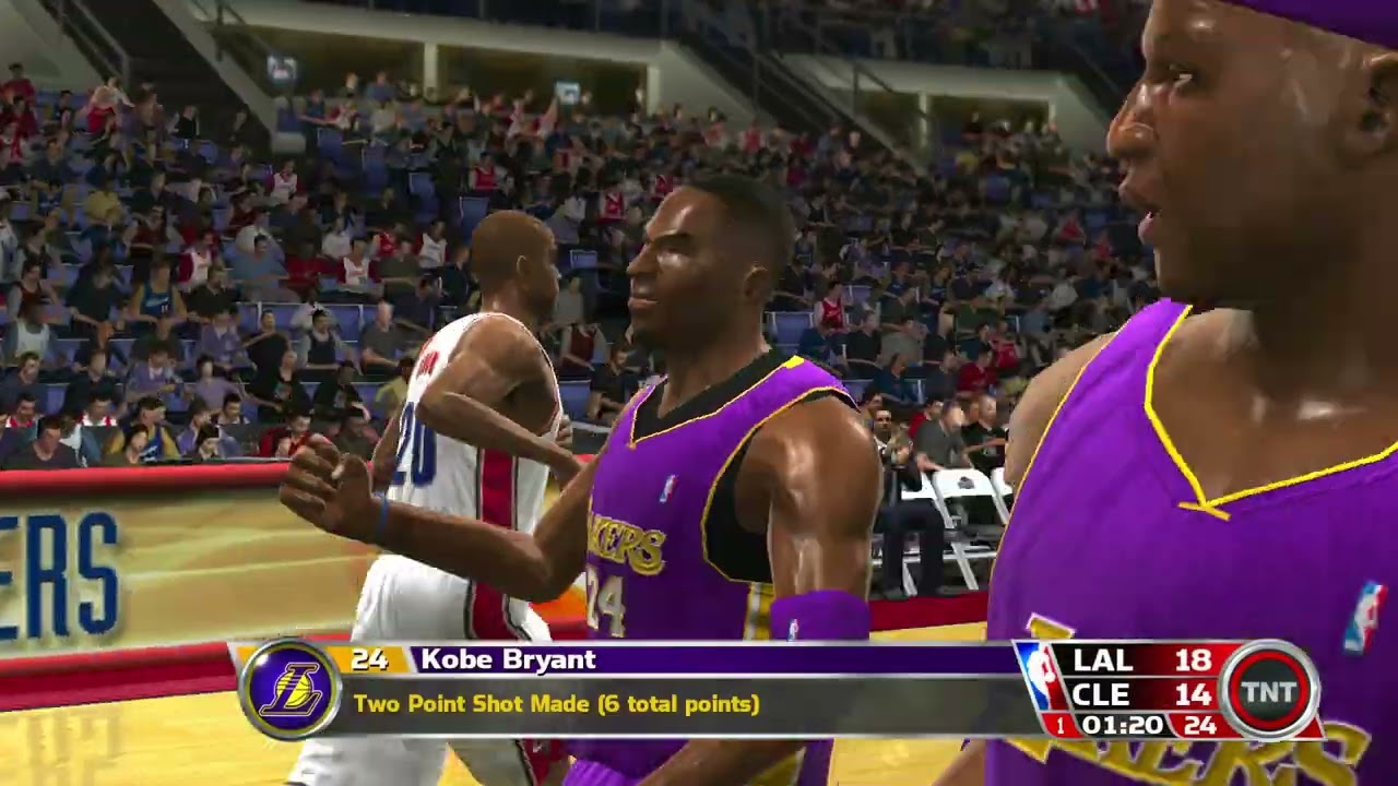 NBA 07 PS3 (Los Angeles Lakers vs Cleveland Cavaliers)
