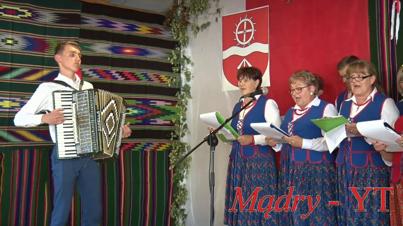 Brawo - Młodzi akordeoniści wspierają Ludowy Zespół z Trojanowa ! Dożynki - 2018