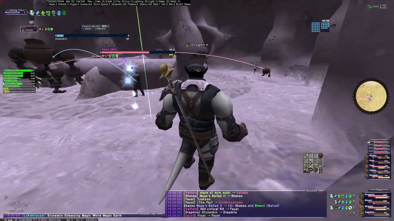 HorizonXI - killing faust after he kicked all my friends' butts and they needed that drag sauce