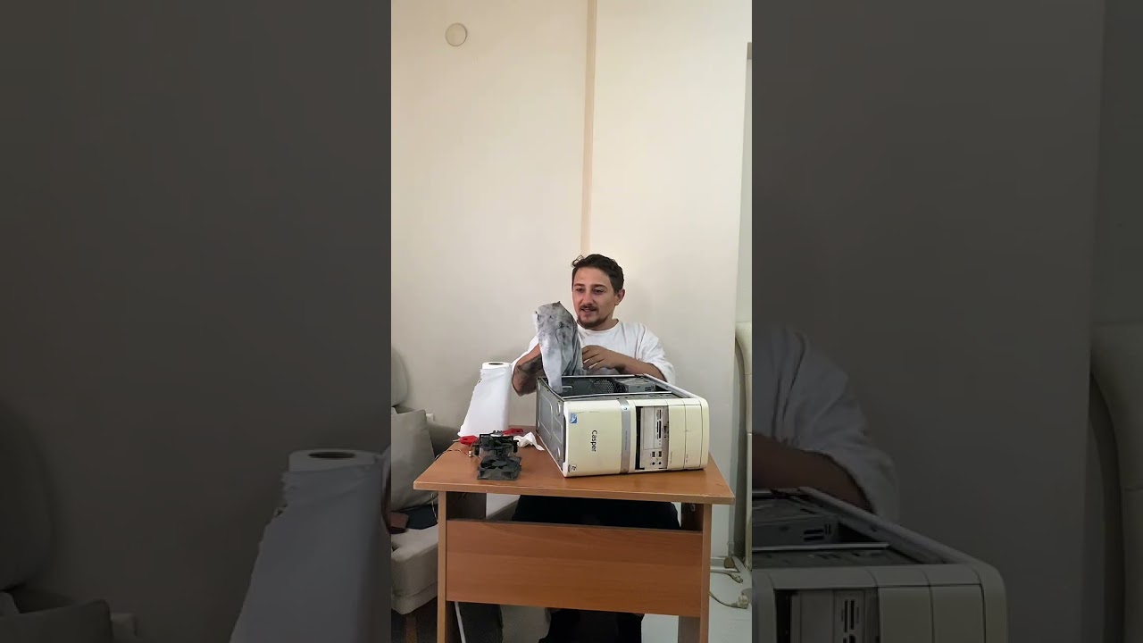 Eski Bilgisayar Kasamı Temizliyorum.