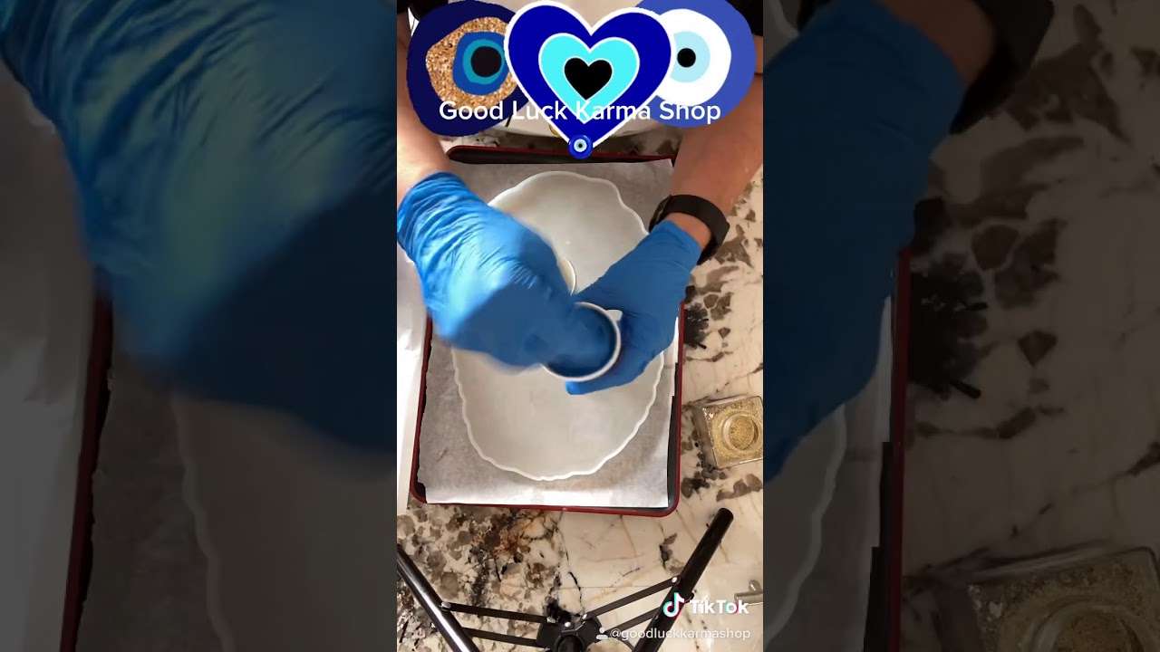 Evil Eye Resin Tray