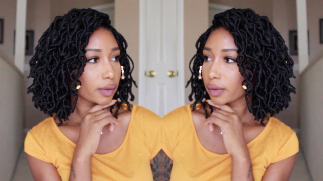 Giving Dreads A Second Chance| Ft. Samsbeauty| Faux Locs Wig