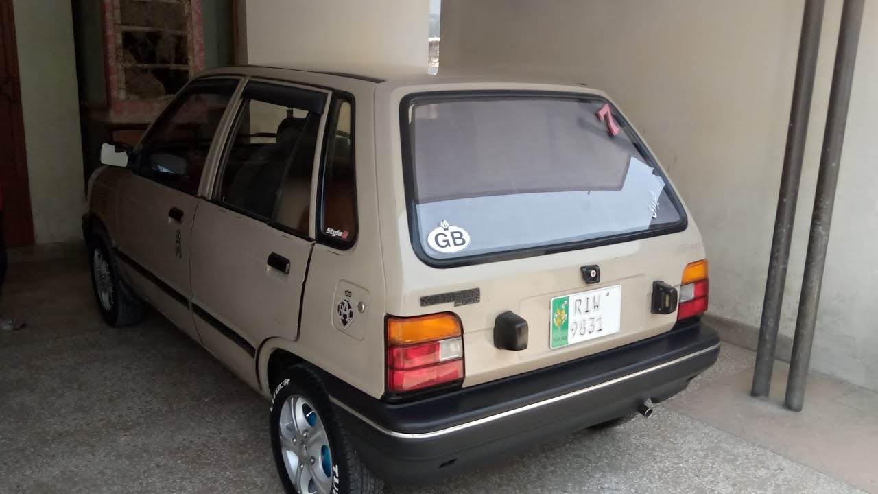 Suzuki Mehran 1999 Model Total Genuine