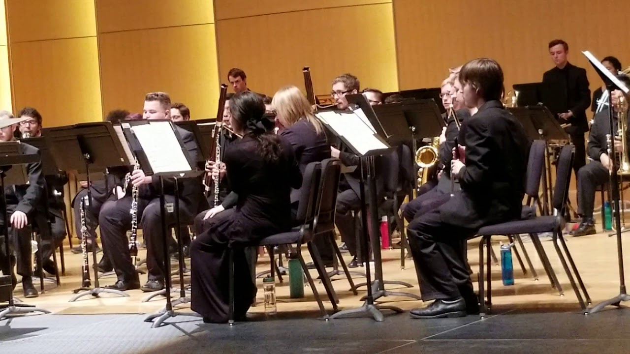 Brian McCarthy CWU Wind Ensemble May 2018 Candide Suite