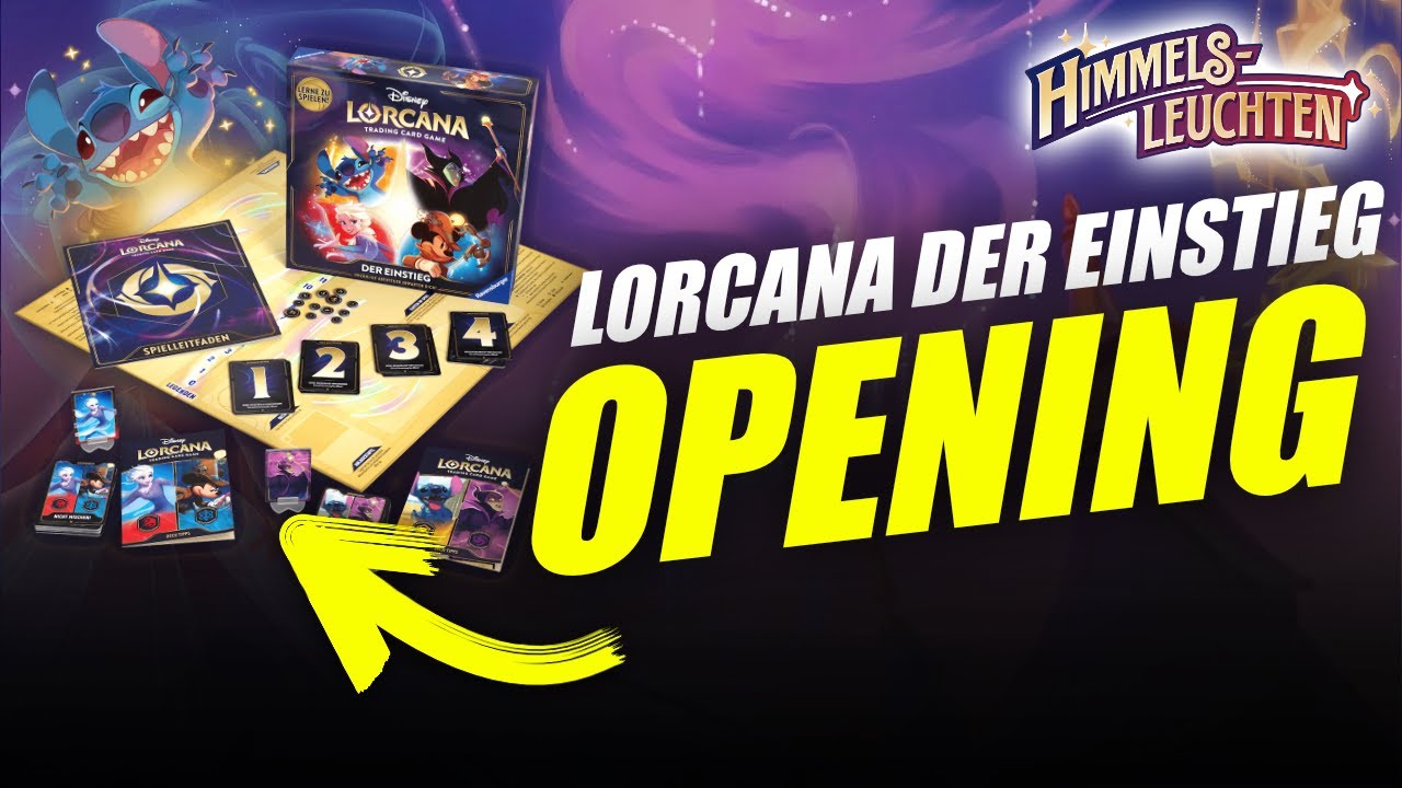 Diese Box MÜSST IHR SEHEN!! | Disney Lorcana Der Einstieg Unboxing