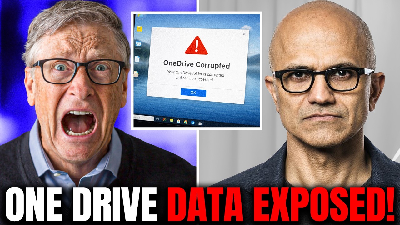 Bill Gates HORRIFIED As Microsoft Got EXPOSED For INVADING OneDrive Files With AI Agents
