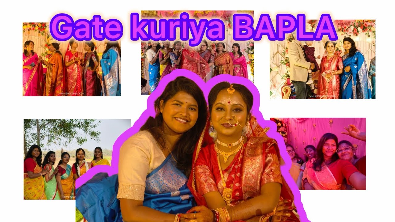 Bapla Ora💃🏻🥳//Gate kuriya Bapla//Khemasuli