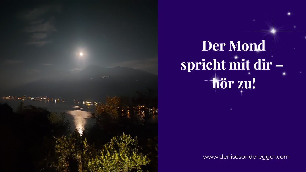 Astrologie f&uuml;r UnternehmerInnen: Der Mond spricht zu dir - h&ouml;r zu!