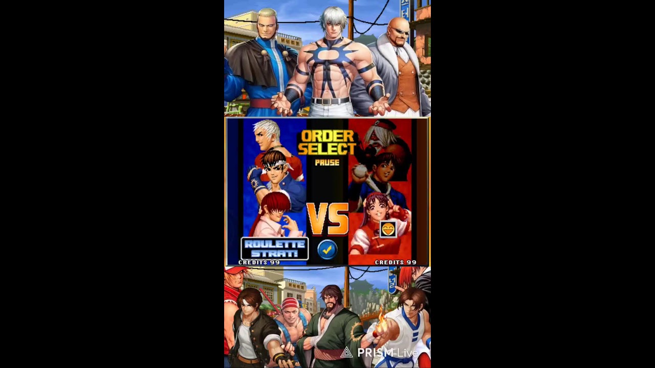 Live streaming of kof Fahad arcade