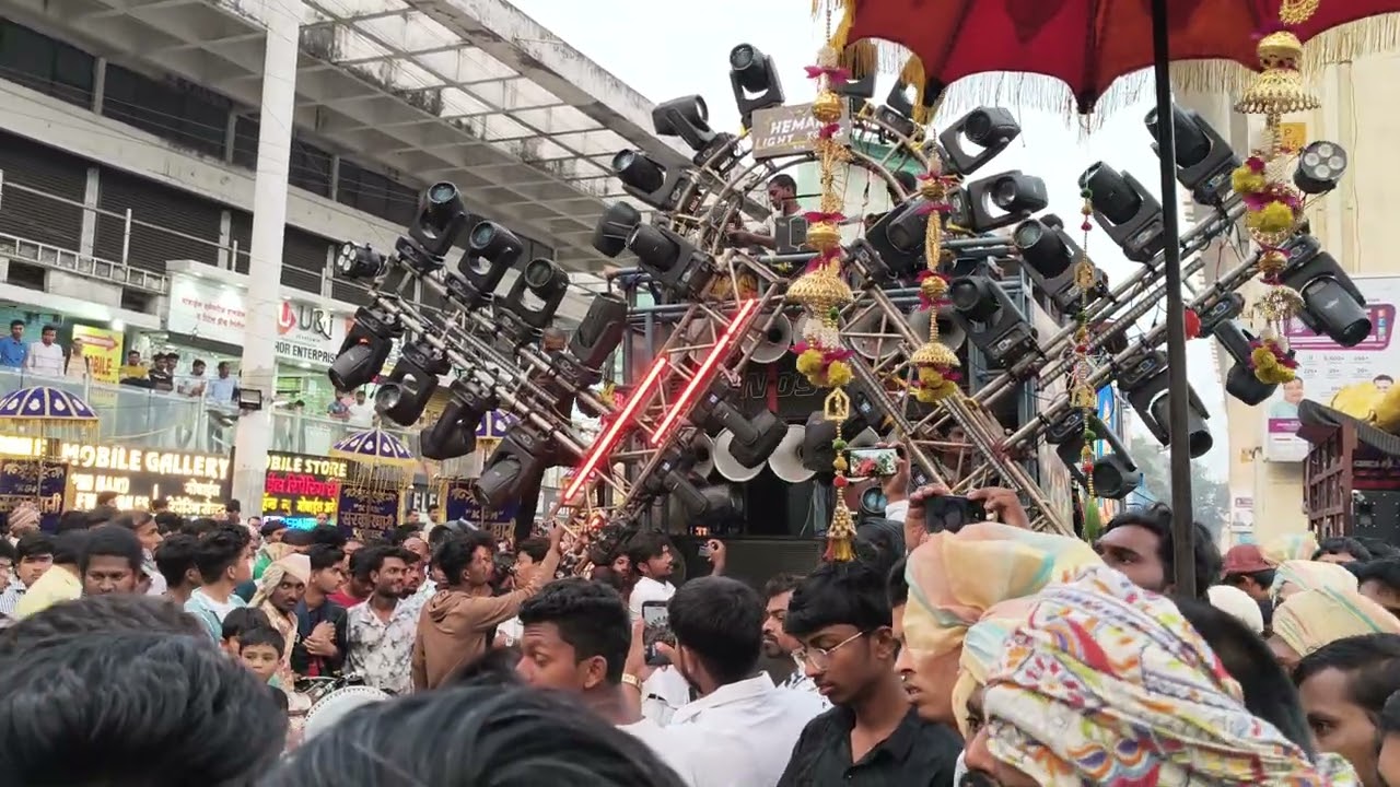 Aarti Sai Baba Jai Ambe dhumal in Nagpur Sitabuldi Sai Palki  #cgdhumal #jaiambedhumal 