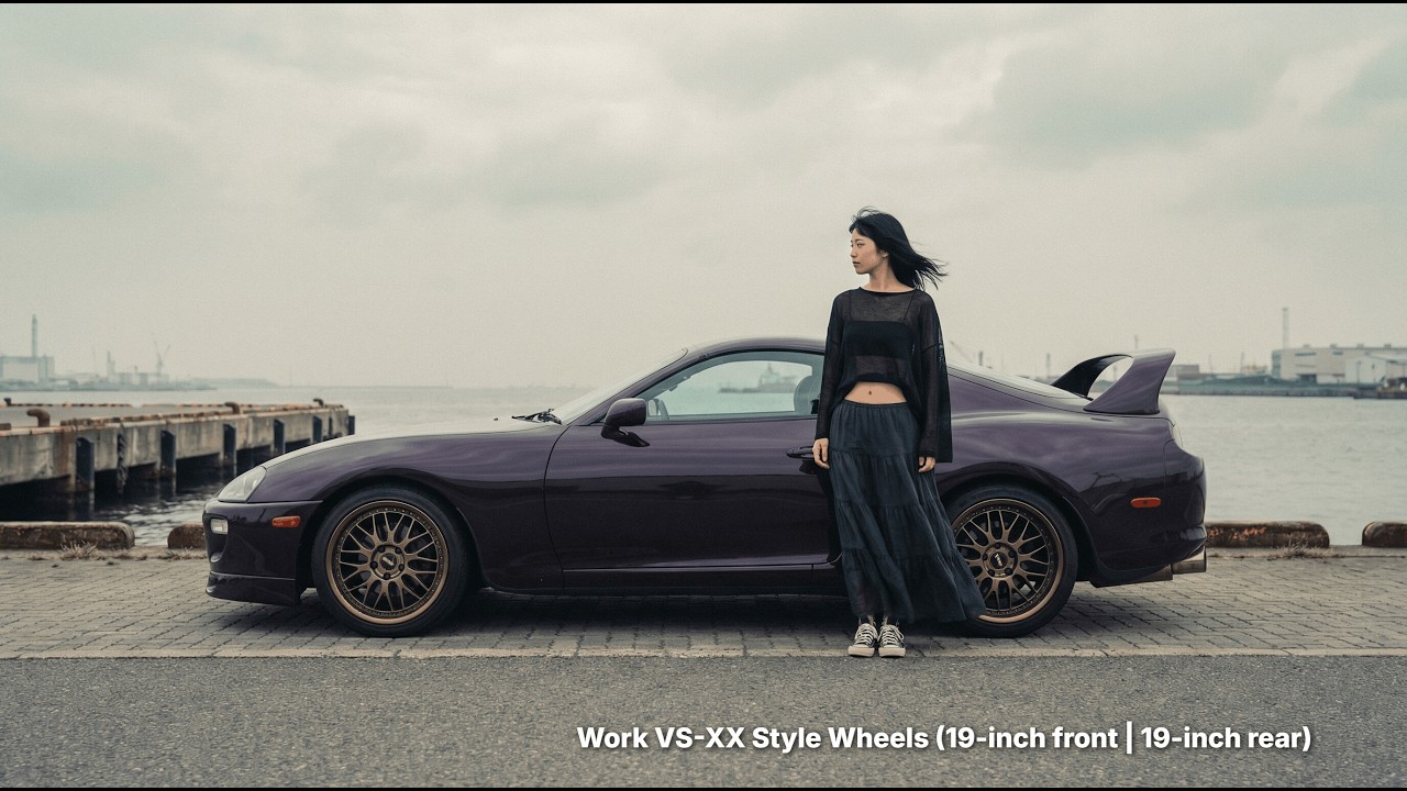 The Legendary MK4 Toyota Supra - Wheel combinations and JDM ASMR EDM