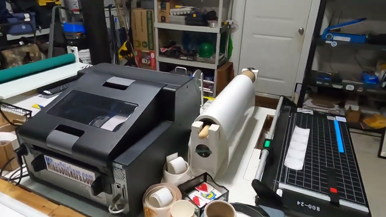 EPSON COLORWORKS C6500AU GAP DETECT CALIBRATION TUTORIAL