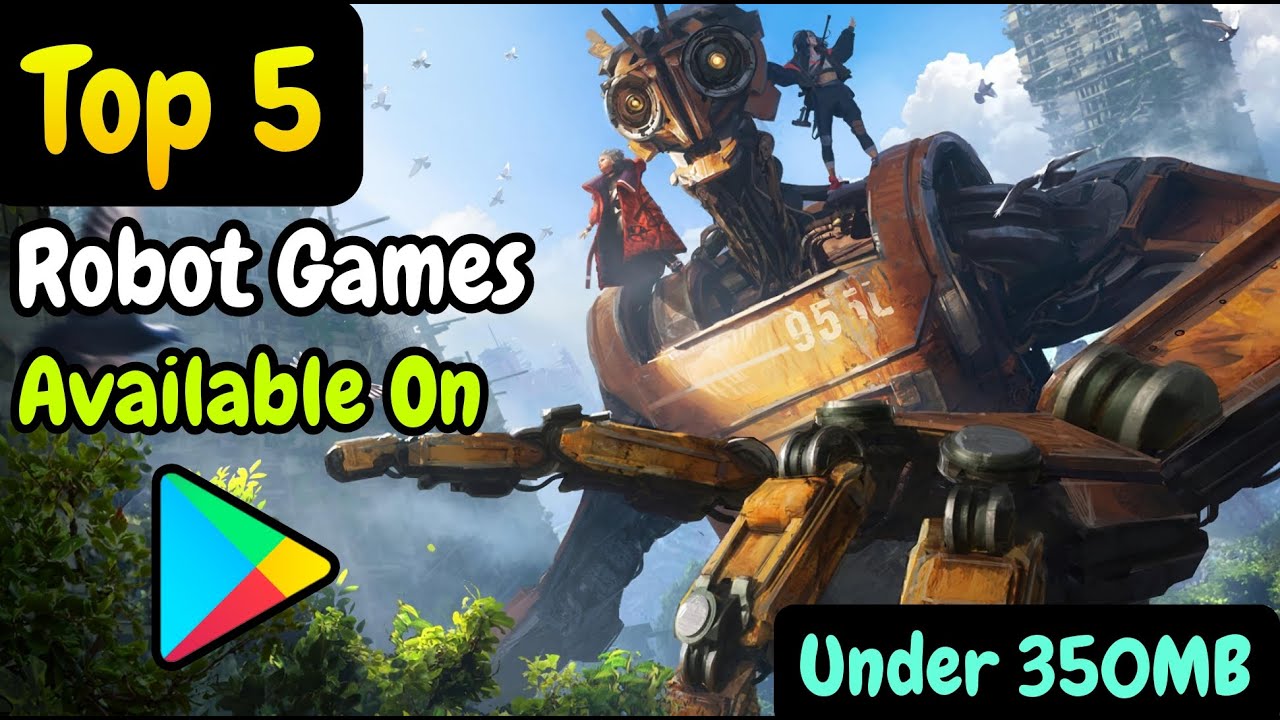 TOP 5 ROBOT GAMES FOR ANDROID | TRANSFORMERS LIKE GAMES (UNDER 350 MB)