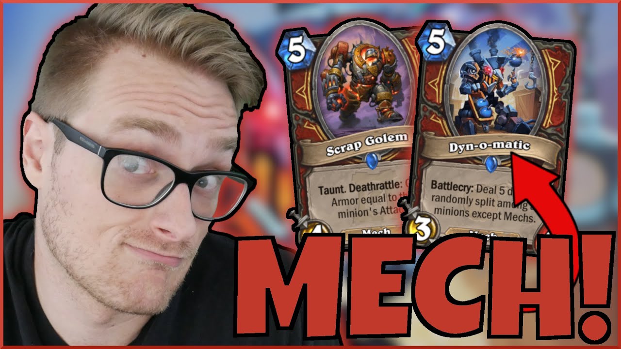 MECHS in WARRIOR? It's DYN-O-MITE! (Tempo Mech Warrior) | Ashes of Outland | Wild Hearthstone