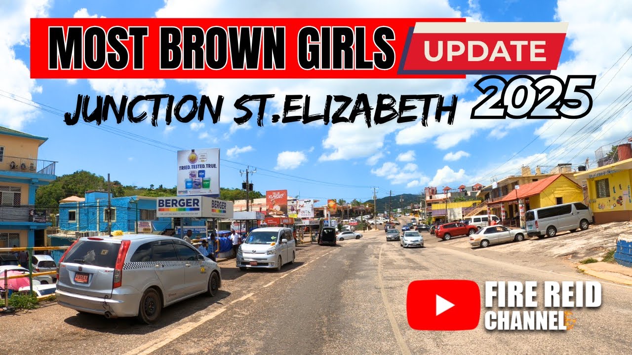 FASTEST GROWING TOWN IN JAMAICA , JUNCTION TOWN ST.ELIZABETH #JAMAICA 2025