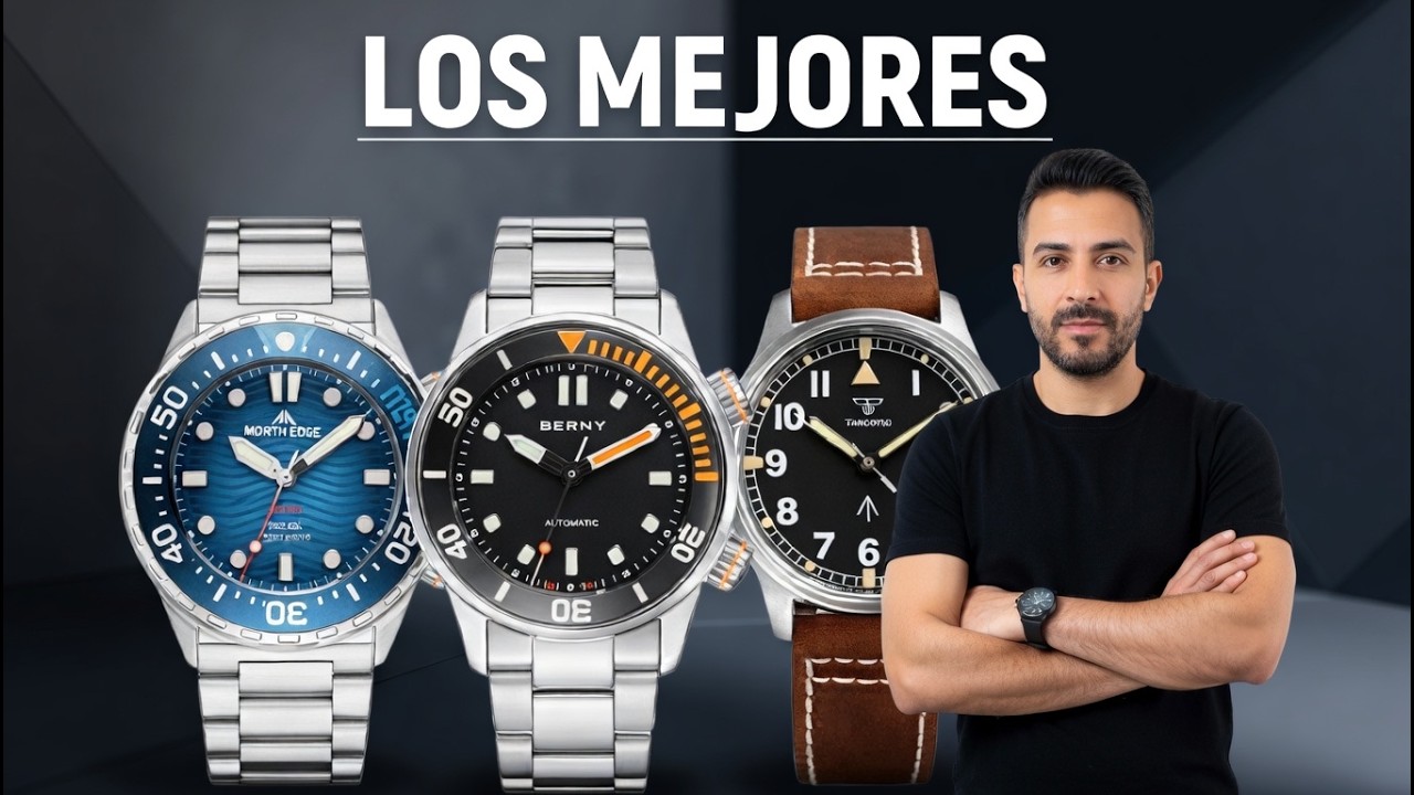 ¡10 CHOLLOS de RELOJES que PARECEN de LUJO! Calidad Sorprendente por Poca Plata