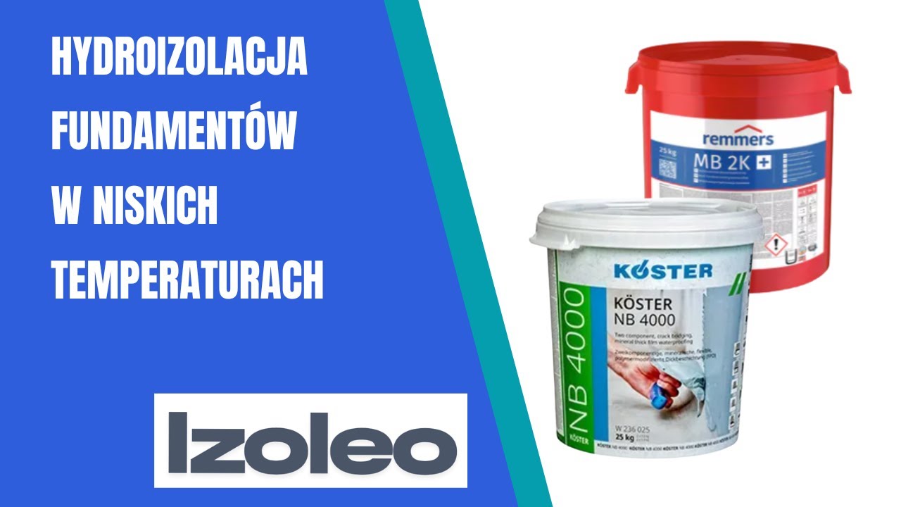 Jest zimno. Czym izolować fundamenty? Izoleo