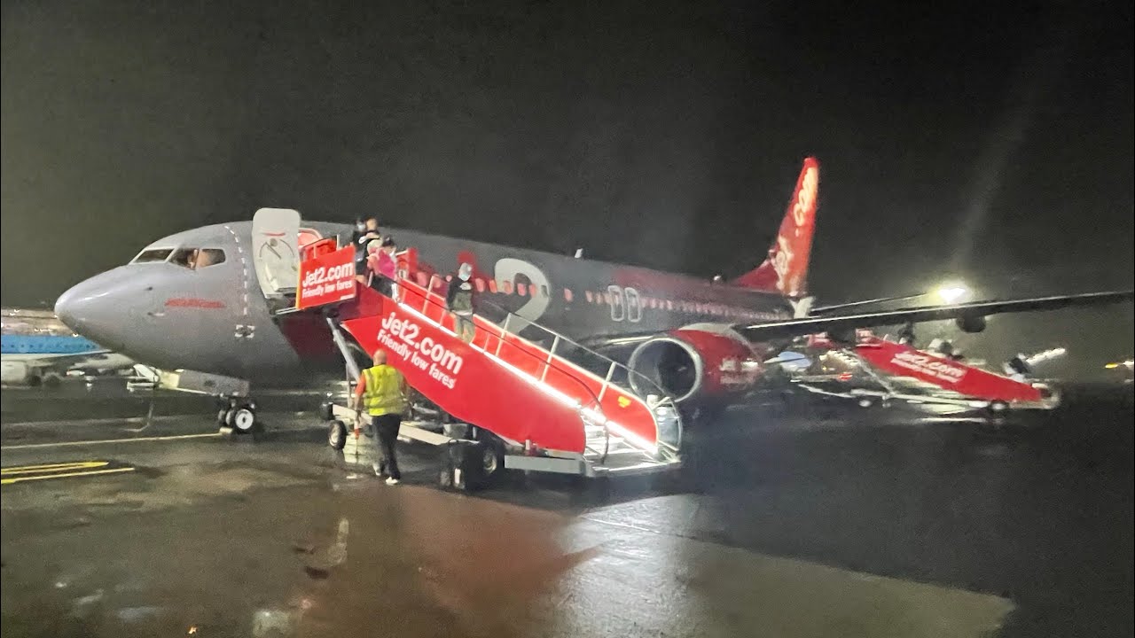 TRIP REPORT | JET2 | 737-800 | LANZAROTE-NEWCASTLE | ECONOMY | HD