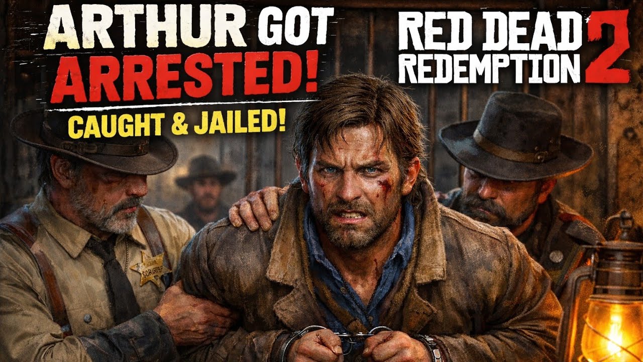 Arthur Got Arrested | Read Dead Redemption 2 Series | #rdr2gameplay #rdr2 #rdr2online #gta5 #gaming 