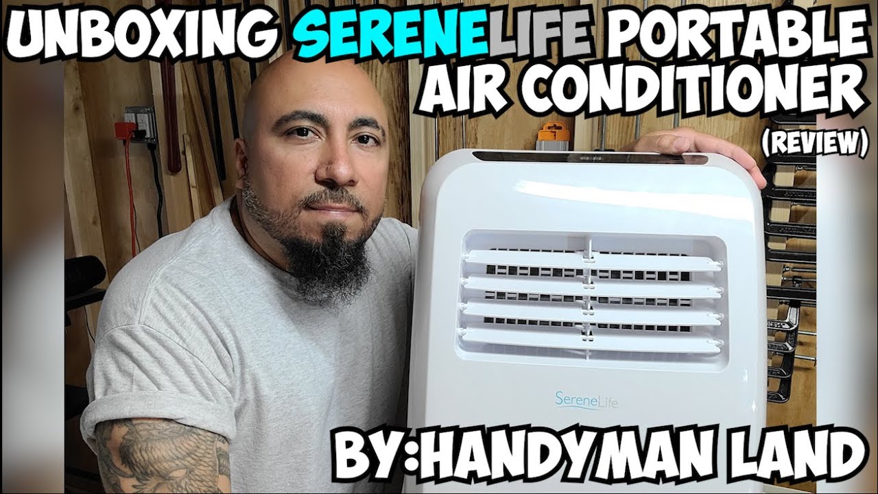 Распаковка и обзор портативного кондиционера SereneLife