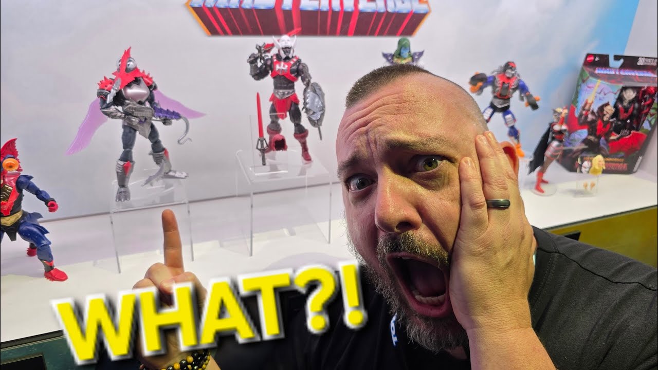 Mattel revealed WHAT? MOTU Display at SDCC 2025 Preview Night