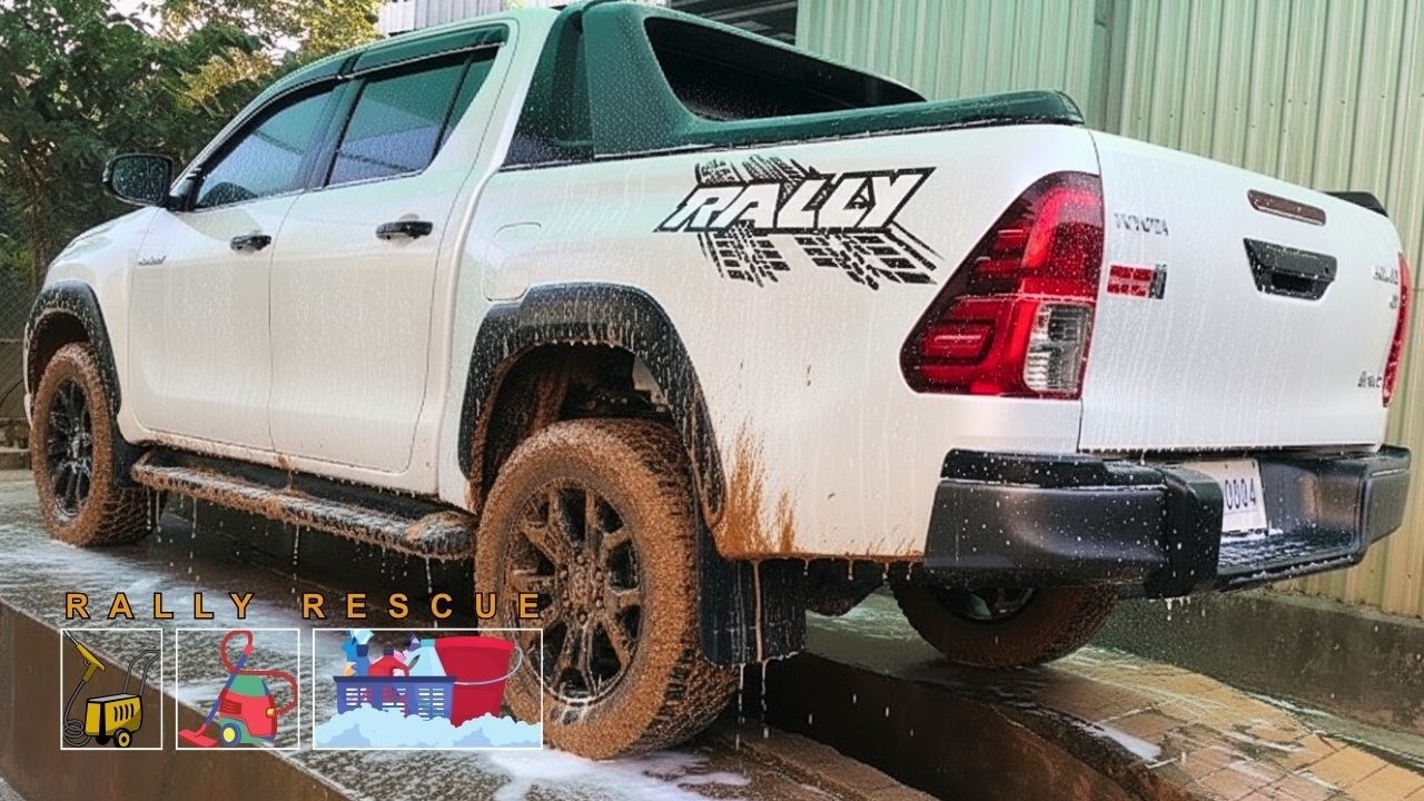 2019 TOYOTA RALLY Muddy Off-Road Deep Clean 😱 | Car Wash ASMR