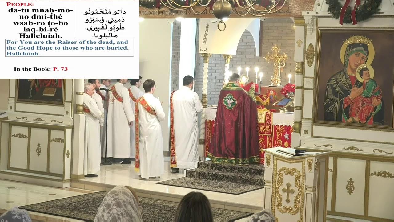 01/11/2026 Martyrdom of St. Stephen Holy Liturgy - Sts. Peter and Paul Church, Southfield, MI