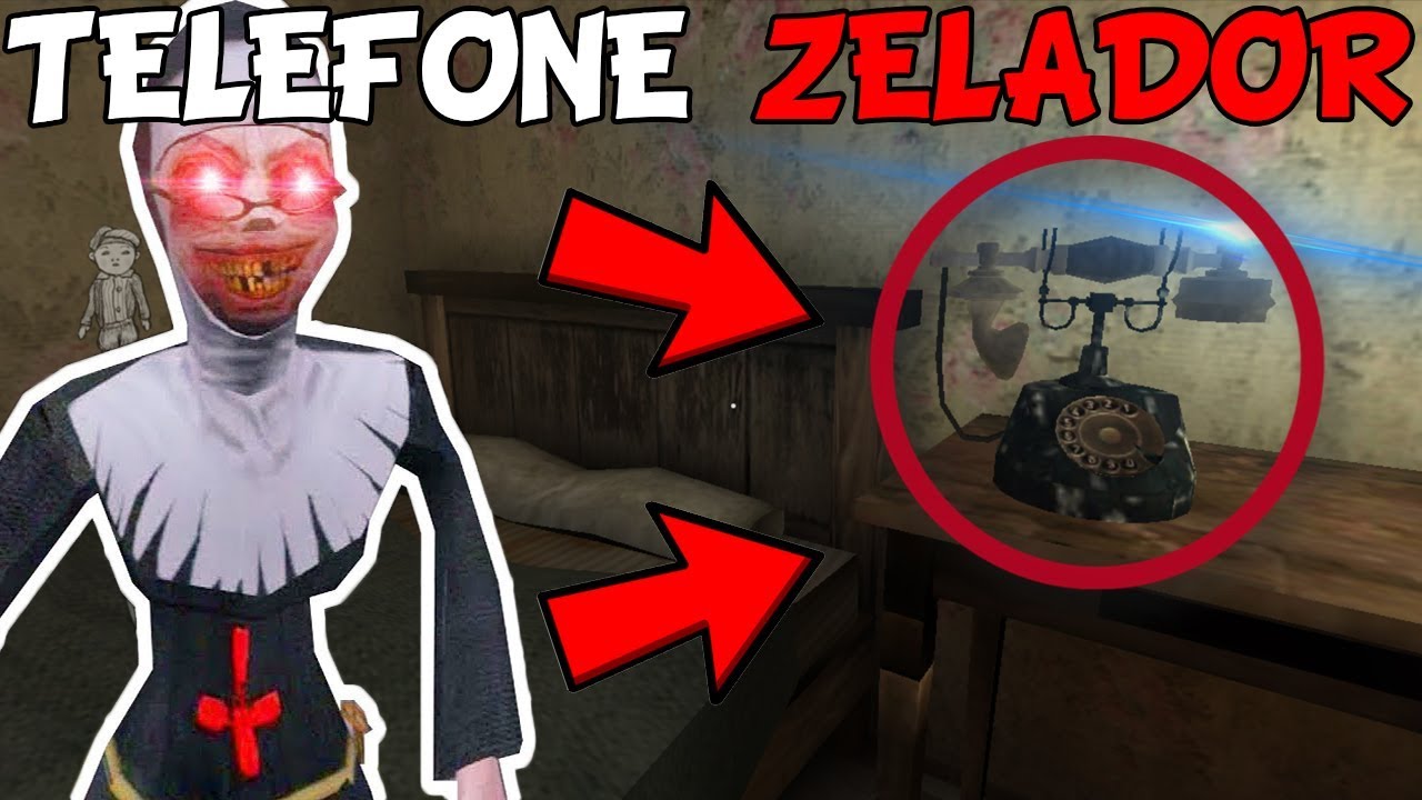 O NOVO TELEFONE SECRETO E ATROPELANDO A FREIRA - Evil Nun - 1.3.2 - (JOGO TERROR ESTILO GRANNY)