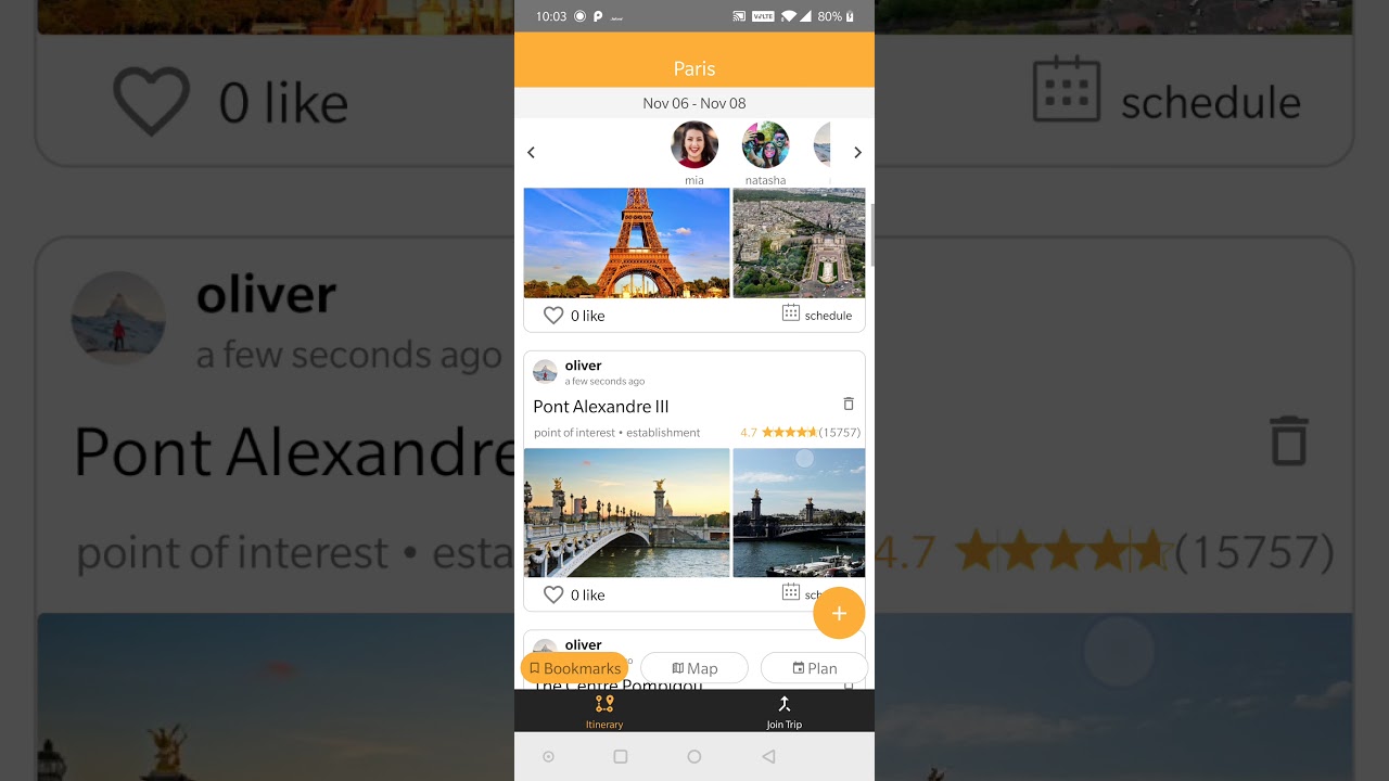 Collaborative travel planning with Firo