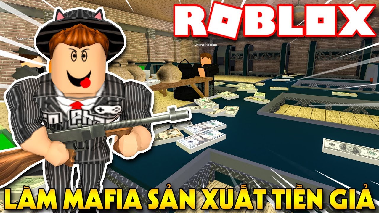 Roblox | KIA LÀM MAFIA XÂY CĂN CỨ SẢN XUẤT TIỀN GIẢ - ☠️ Mafia Tycoon | KiA Phạm