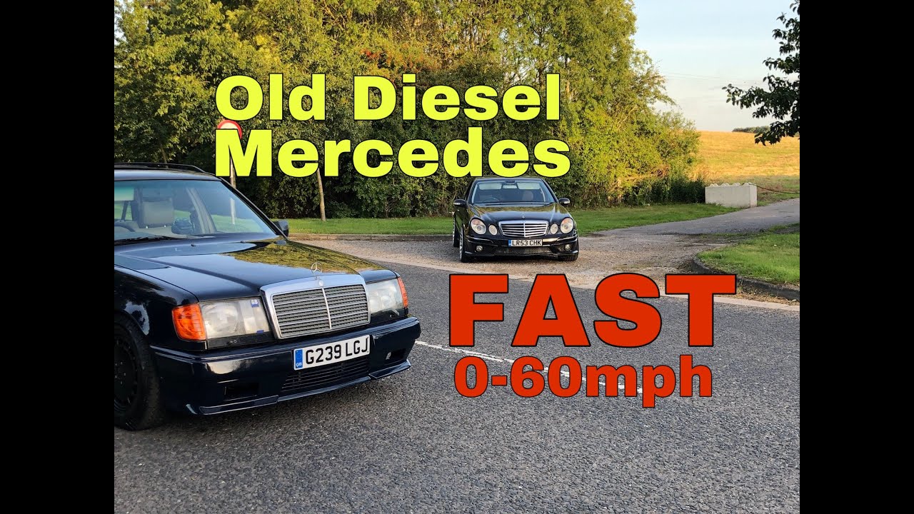 HOW FAST IS THIS 1989 DIESEL MERCEDES W124??????? SIDEWAYS FOR DAYS (BUDGET BUILD CAR)