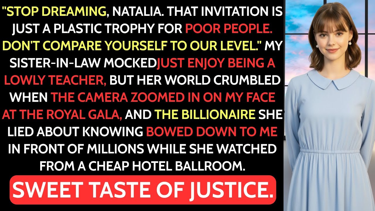 My Sister-in-law Called Me 'Just A Lowly Teacher'—Until They Saw Me On National TV That Night
