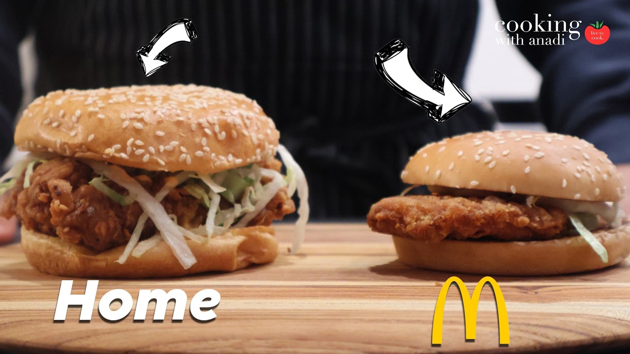 This McDonald's McSpicy Chicken Burger Recipe is Insane