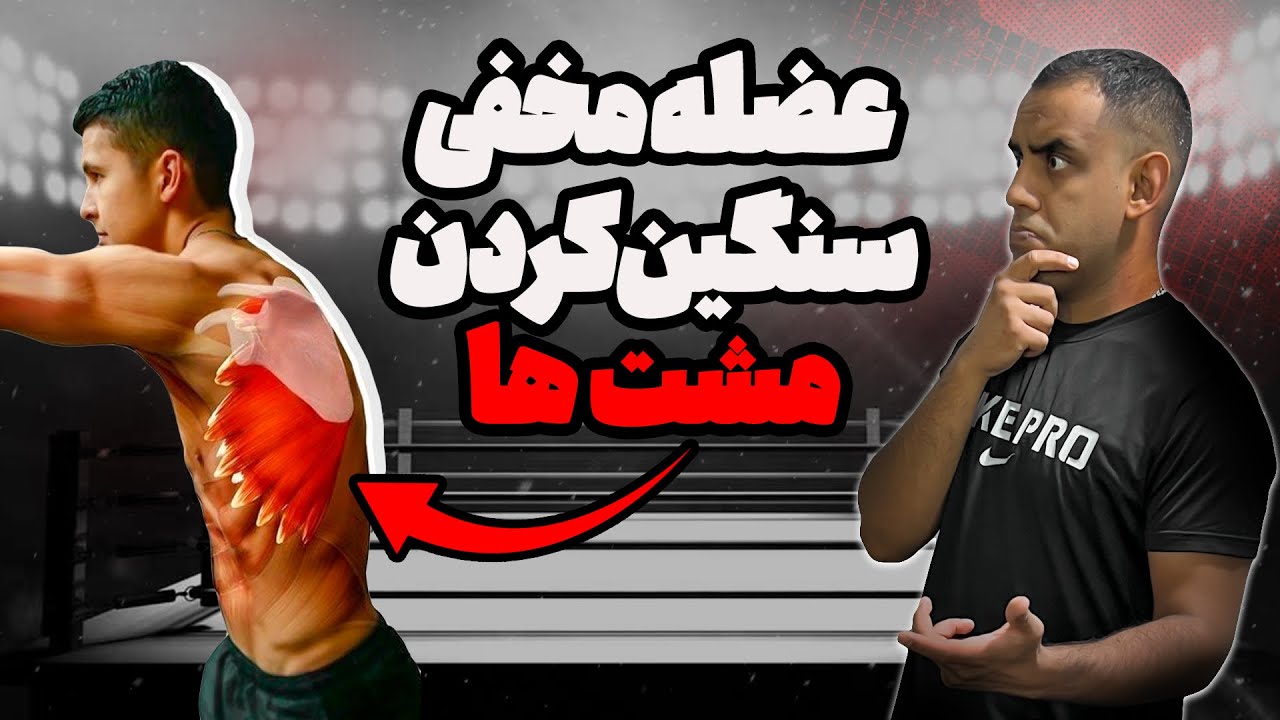 عضله مخفی برای تقویت ضربات مشت | با تقویت این عضله مشت هات قدرتشون فضایی میشه
