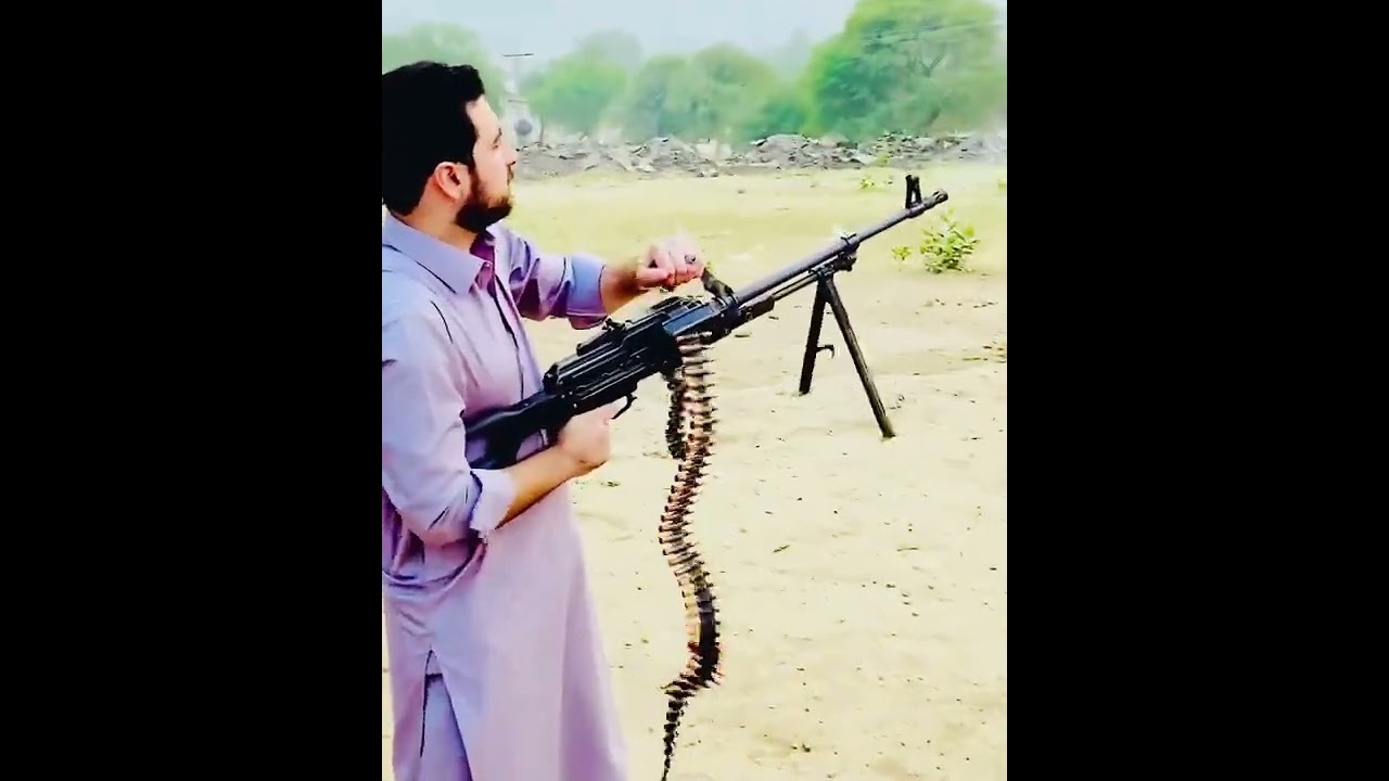 PKM brust firing😮dara adam khel