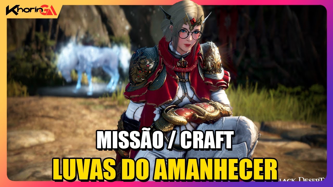 COMO FAZER A LUVA DO AMANHECER - BLACK DESERT