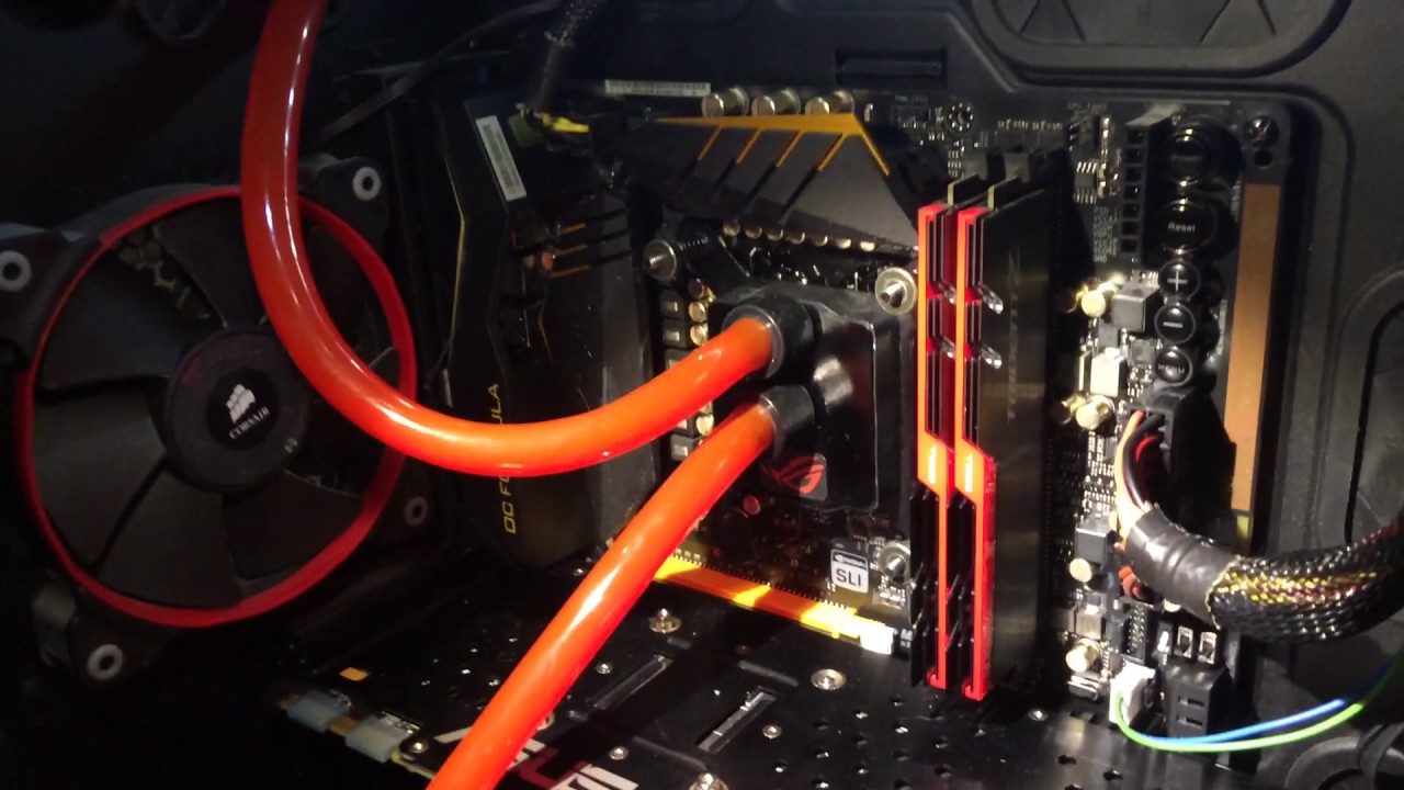 Mora3 Watercooling Loop with Kaby Lake 7700K