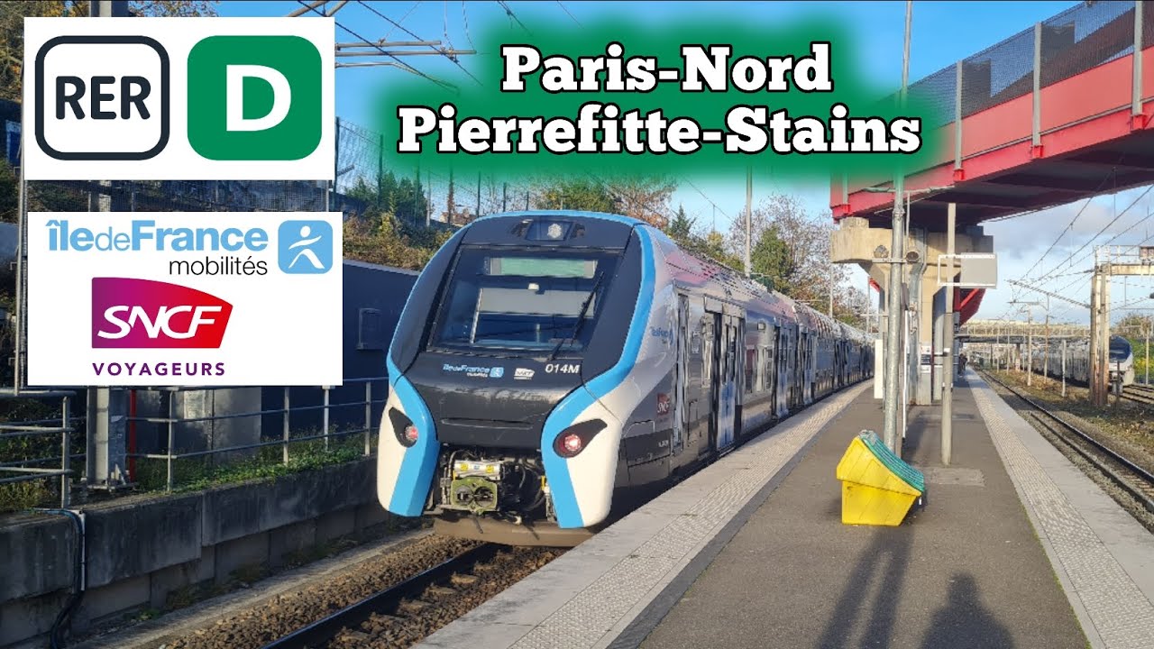RER D RER NG Z58500 Le Trajet Entre Paris-Nord➡️Pierrefitte-Stains