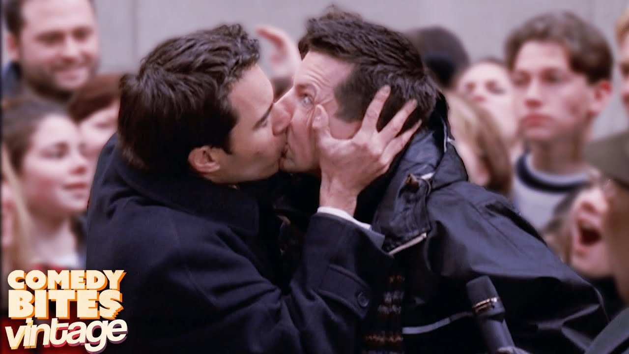 The First Gay Kiss on Network Television? | Will and Grace | Comedy Bites Vintage