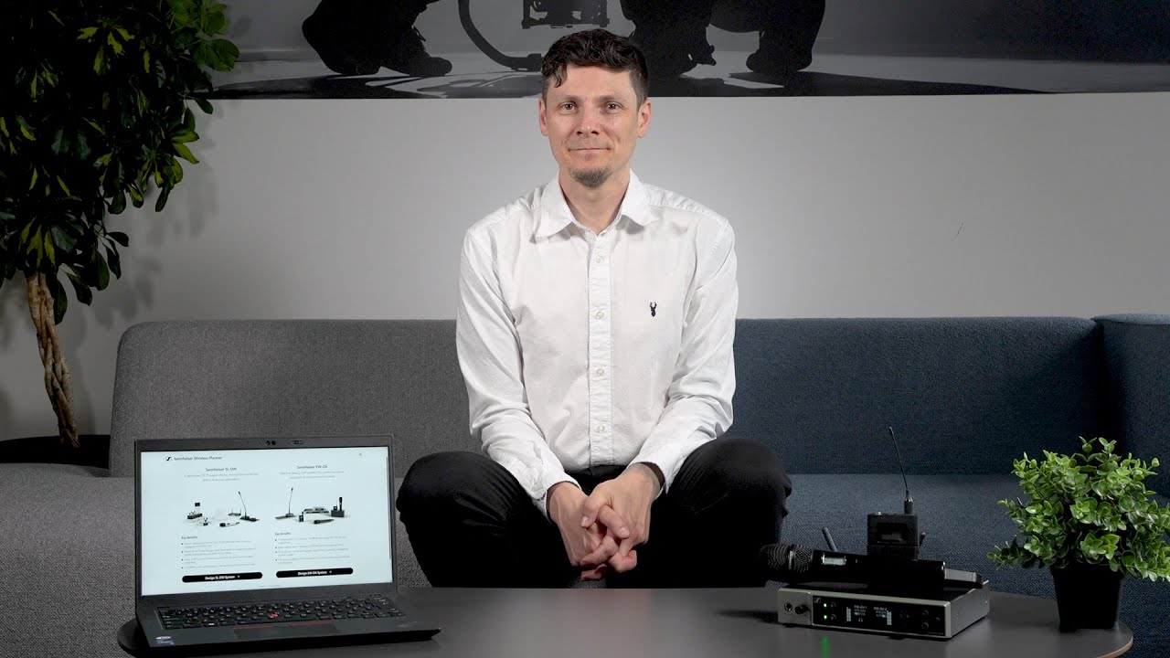 Sennheiser Wireless Planner: EW-DX wireless system walkthrough