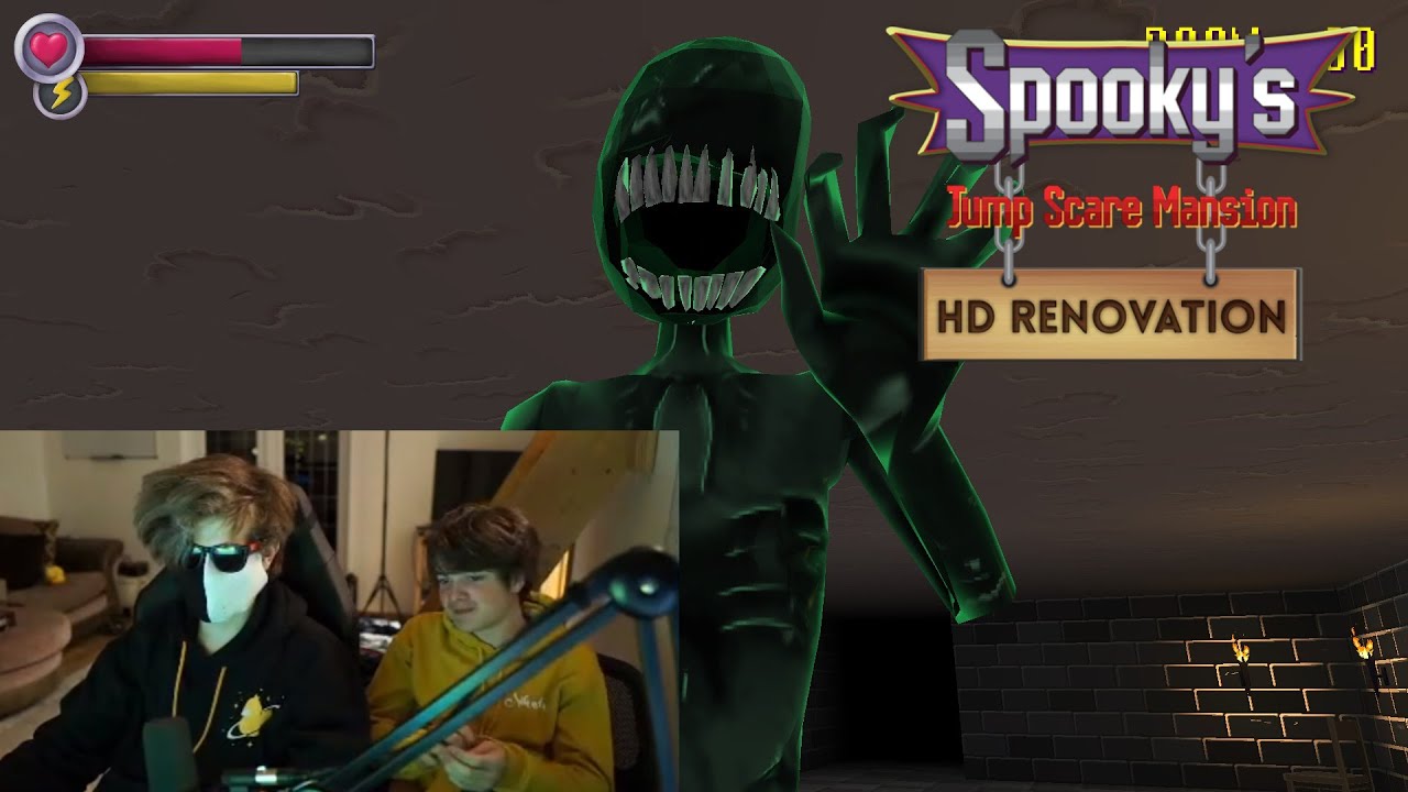 Ranboo plays Spooky's Jump Scare Mansion with Tubbo - Read Description for TW (07-07-2021) VOD