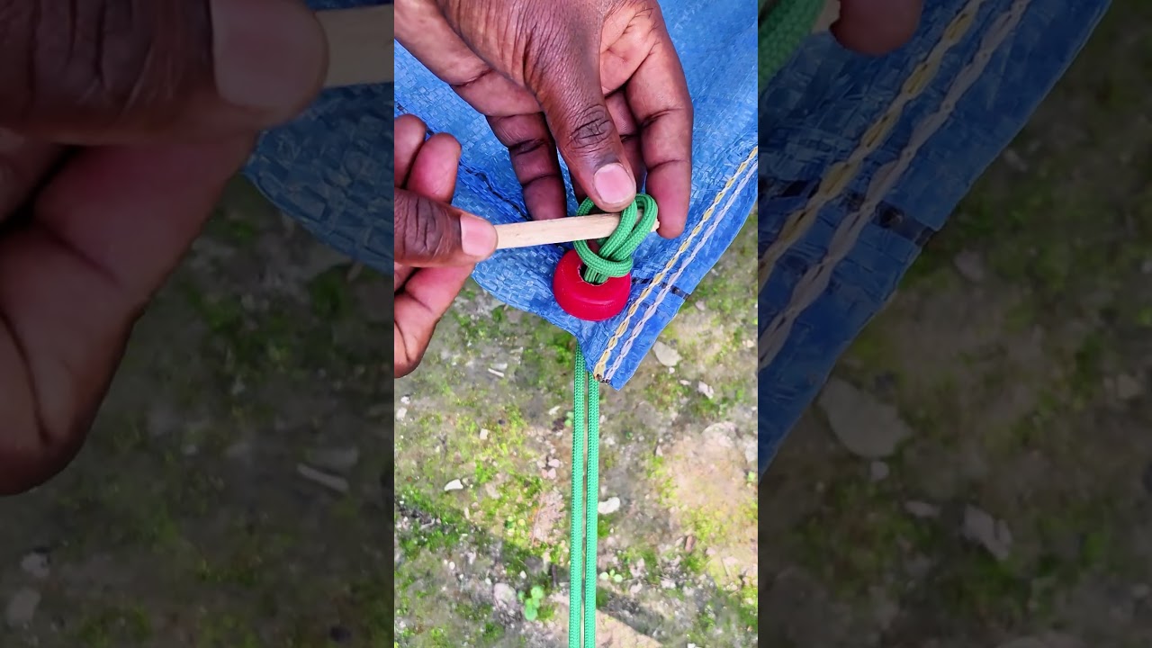 One Knot That Never Slips – Perfect Tarp Corner