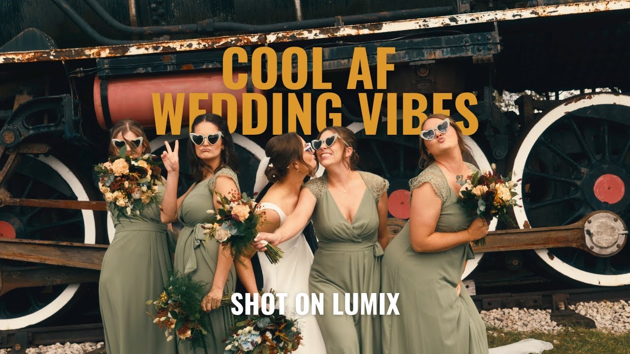 Fun and Upbeat Wedding Filmed SOLO on the Lumix S5II | Bucks Railway Centre Wedding Video