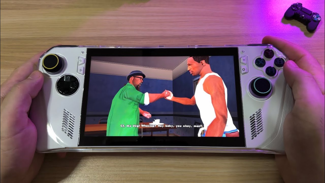 GTA San Andreas Rog Ally Gameplay (Original Game) Z1 EXTREME (Part 1)