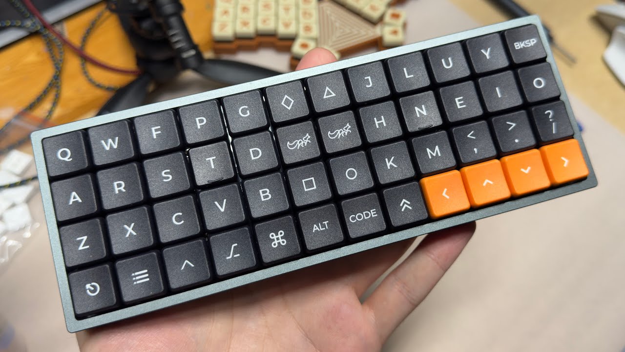 Очень классная механическая клавиатура за 129 долларов — Chosfox x Masro Geonix48